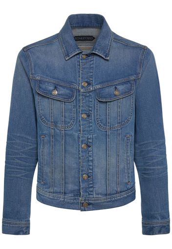 Broken Denim Twill Jacket