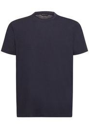 T-shirt In Cotone E Lyocell