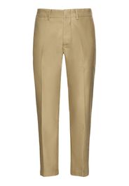 Compact Cotton Chino Pants