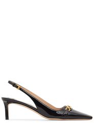 55mm Patent Leather Slingbacks