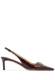 55mm Patent Leather Slingbacks