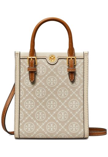 Borsa Shopping Mini T Monogram In Cotone