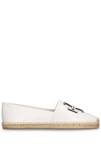 Espadrilles Ines In Pelle 20mm