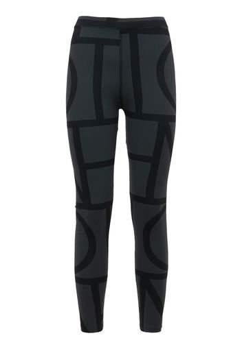 Leggings In Techno Riciclato Monogram