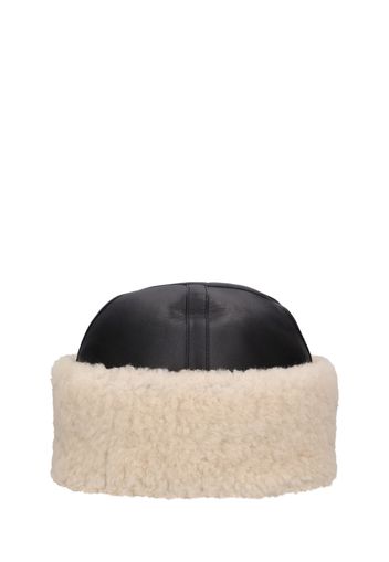 Cappello In Shearling