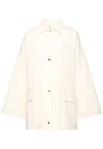 Structured Cotton Twill Overshirt