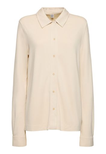 Fluid Jersey Viscose Shirt