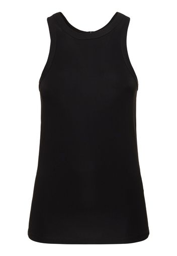 Fluid Jersey Viscose Blend Tank Top