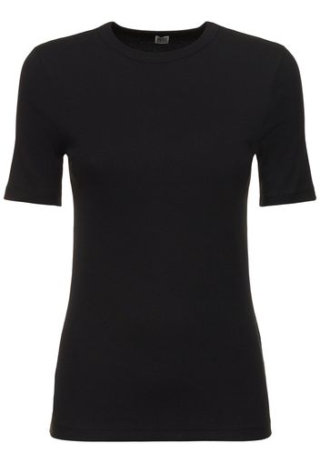 Classic Rib Cotton Jersey T-shirt