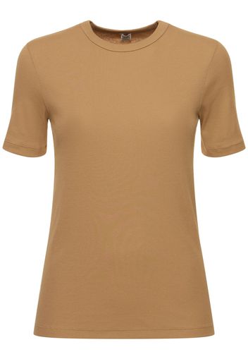 Classic Rib Cotton Jersey T-shirt