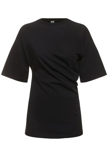 Twisted Organic Cotton Jersey Top