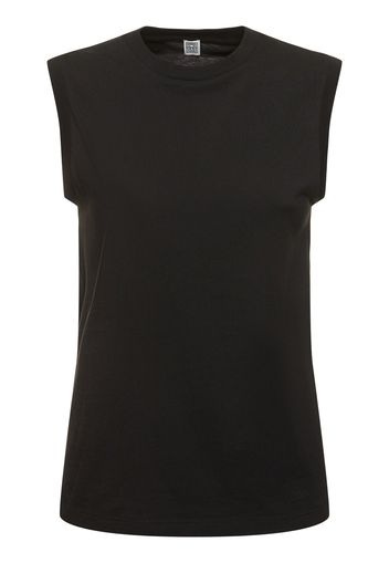 Sleeveless Organic Cotton Jersey Top