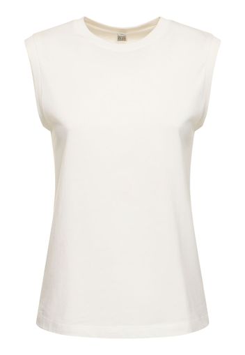 Sleeveless Organic Cotton Jersey Top