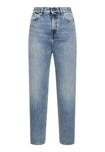Tapered Leg Organic Denim Jeans
