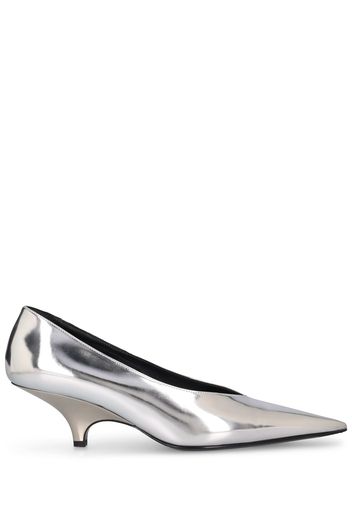 55mm The Wedge-heel Mirror Pumps