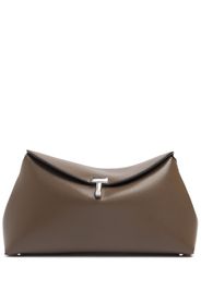 Borsa Clutch T-lock In Pelle Martellata