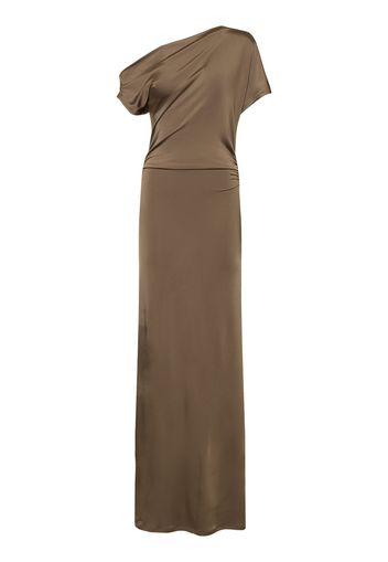 Inez Viscose Blend Jersey Long Dress