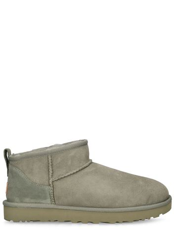 Stivali Classic Ultra Mini In Shearling 10mm