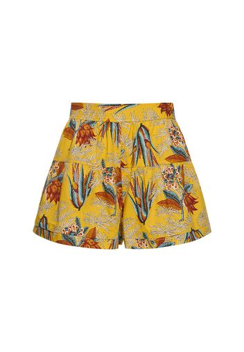 Elsie Printed Cotton Shorts