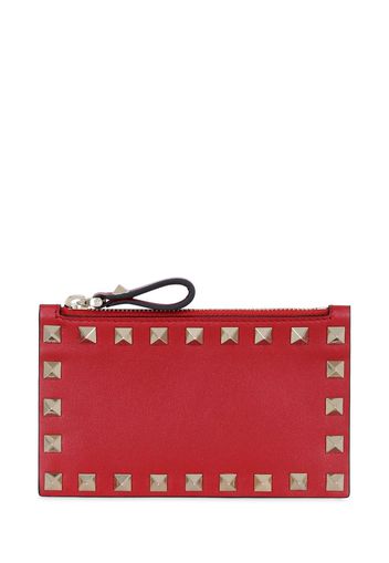 Porta Carte "rockstud" In Pelle