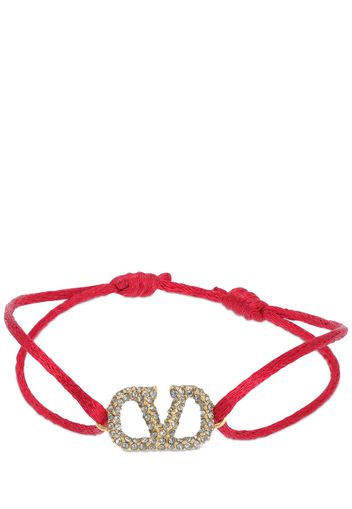 Bracciale “vlogo” Con Cristalli