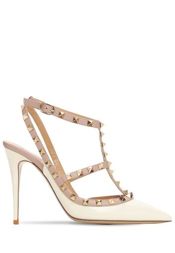 Décolleté "rockstud" In Vernice 100mm