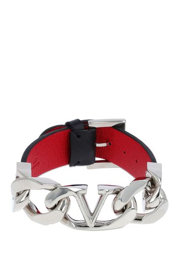 Bracciale Con Pelle E Vlogo