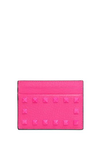 Porta Carte Di Credito Rockstud In Pelle