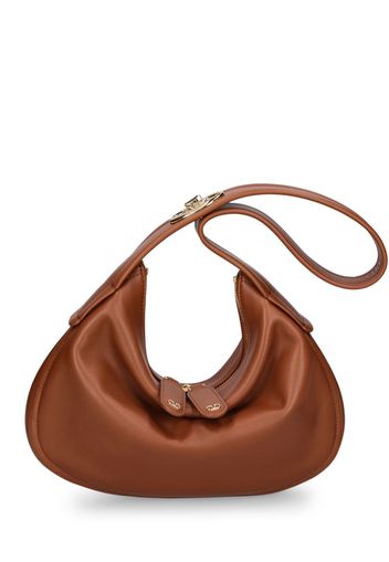 Borsa Hobo Piccola In Pelle