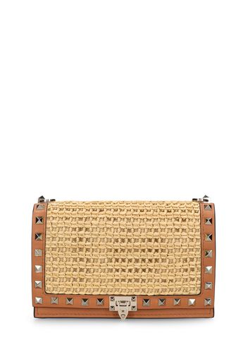 Pochette Rockstud Effetto Rafia