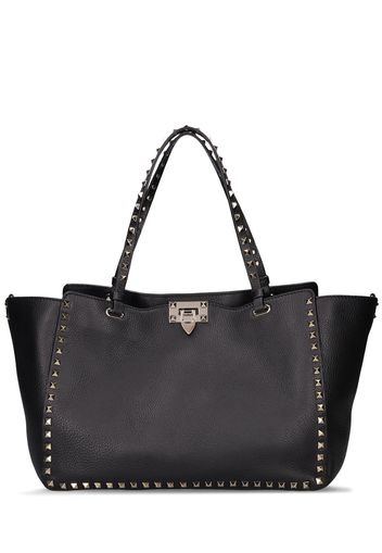 Borsa Shopping Media Rockstud In Pelle