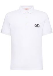 Polo In Cotone Con Logo