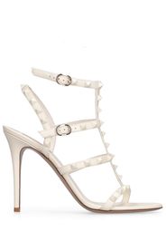 Sandali Rockstud In Pelle 105mm