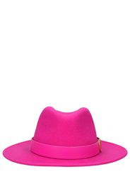 Cappello Fedora Vlogo Signature In Lana