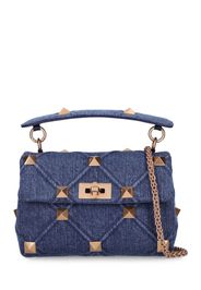 Borsa Roman Stud In Denim