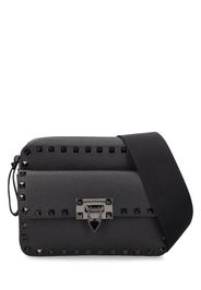 Borsa Rockstud In Pelle Martellata