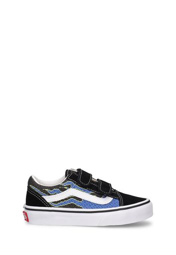 Sneakers Old Skool V In Pelle