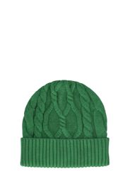 Cappello Beanie Chamond In Maglia A Trecce