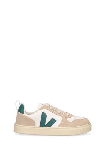 Sneakers V-10 In Pelle Senza Cromo