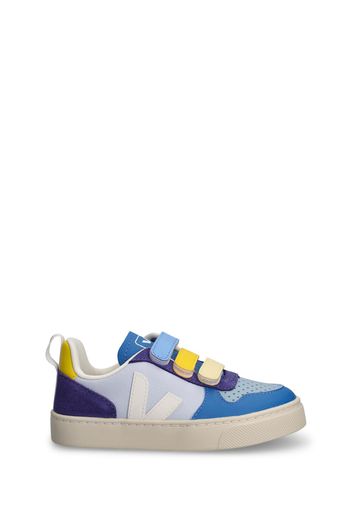 Sneakers V10 In Pelle Senza Cromo