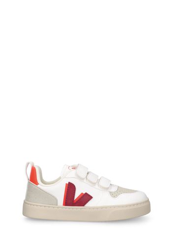 Sneakers V10 In Pelle Senza Cromo