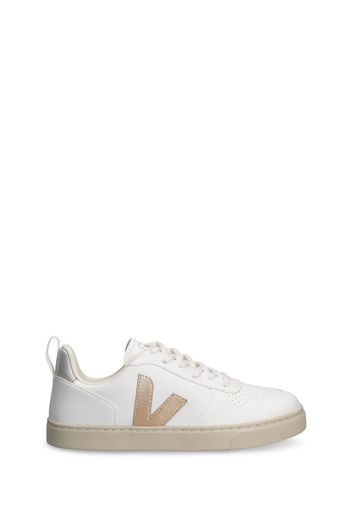 Sneakers V10 In Pelle Senza Cromo