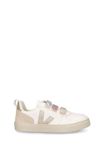 Sneakers V-10 In Pelle Senza Cromo