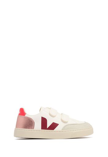 Sneakers V-12 In Pelle Senza Cromo