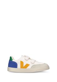 Sneakers V-12 In Pelle Senza Cromo