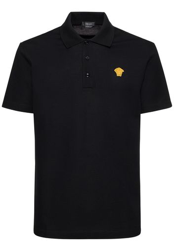 Polo In Cotone Con Logo