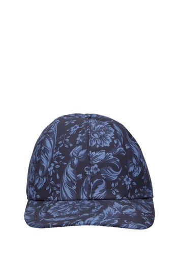 Cappello Baseball In Nylon Stampato