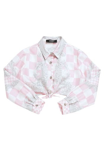 Printed Cotton Twill Shirt