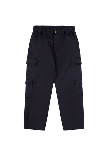 Cotton Gabardine Cargo Pants