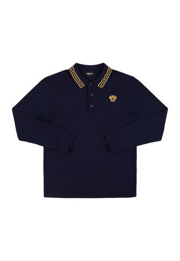 Cotton Piquet Polo Shirt